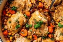 Moroccan-–- Chicken Tagine