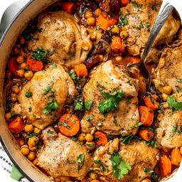 Moroccan-–- Chicken Tagine