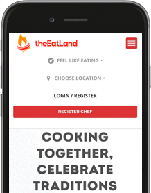 theEatLand In Your Mobile! 100% Responsive.