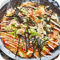 Japanese-–-Okonomiyaki